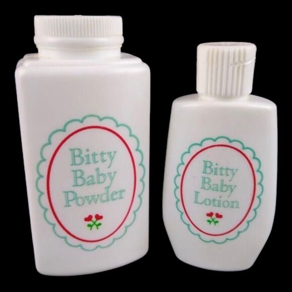 American Girl Bitty Baby BABY POWDER & LOTION SET Pleasant Company Accessories! - Picture 6 of 6